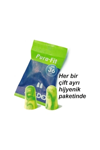 Moldex Yumuşak Ağrı Yapmayan Tıkaç & Uyku Tıpası Yeşil