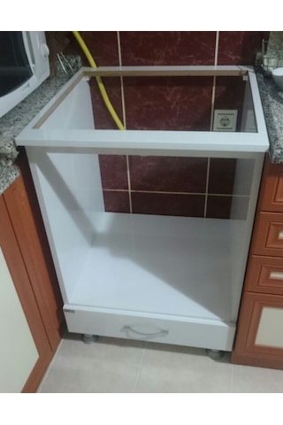 Hazır Mobilya Kapaklı Ankastre Fırın Ve Ocak Modülü
