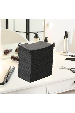 Suntek 125 Adet Tek Kullanımlık Dövme Önlüğü Kirpik Siyah