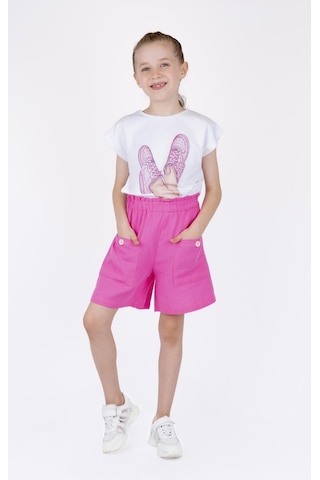 Bestkids Kız Çocuk Düğmeli Şort 001