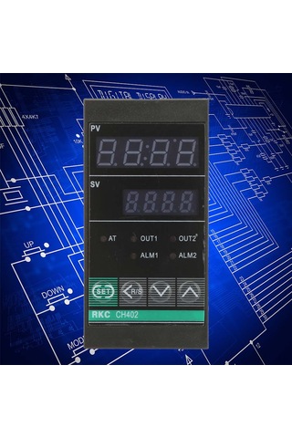 Mufunye Ch402fk02-m An-nn Sıcaklık Kontrol Cihazı - Akıllı Pıd Regülatörü, Üst/alt Alarm, Röle Çıkışı, Enjeksiyon, Paketleme İçin