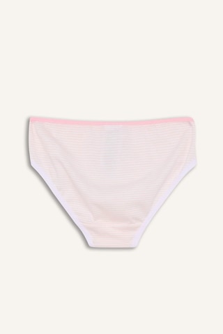 Defacto Kız Çocuk Desenli 3lü Slip Külot E7069a825aupn114 Pembe-pn114