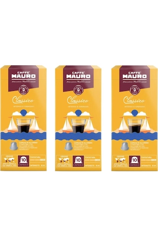 Caffe Mauro Classico Nespresso Kapsül Kahve 30 Kapsul Kapsül Kahve