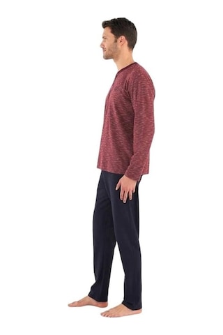 MDCLTN3745EPT Mod Collection Patlı Yaka Pamuklu Erkek Pijama Takım