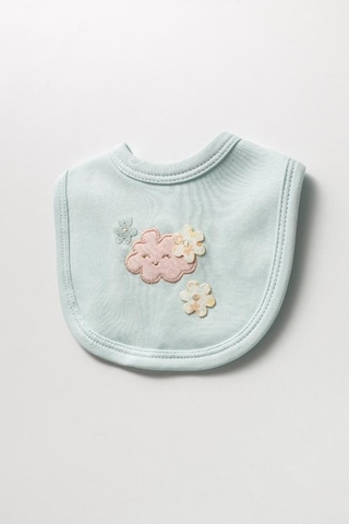 Bebitof %100 Pamuk Sevimli Ay Ve Bulutlar Desenli Bebek 5 Parça Yenidoğan Hastane Çıkışı Zıbın Seti Bbtf.ysl.20223 Yeşil