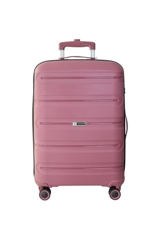 Vegmann Polipropilen Pp Atlas Mürdüm Orta Boy Valiz Mürdüm