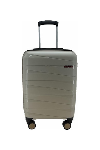 Las Vegas Polo Polipropilen Kabin Boy Valiz Bej