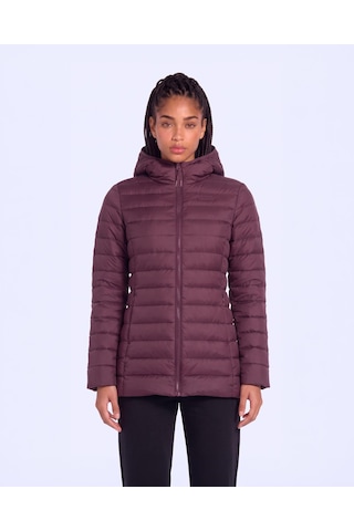 Kappa Logo Rijun Kadın Bordo Regular Mont