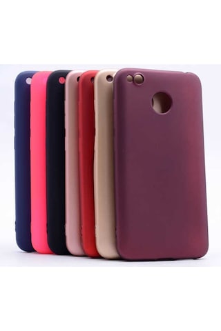 Xiaomi Redmi 4x Kılıf Zore Premier Silikon Kapak Lacivert