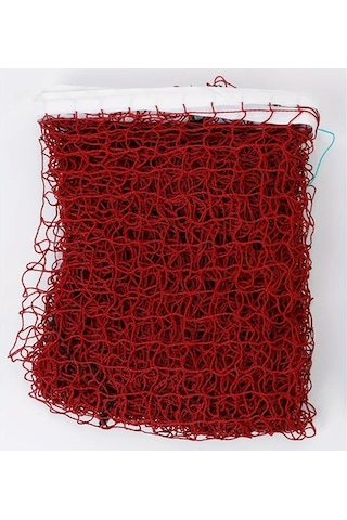 Willowhaven Kırmızı Standart Badminton Filesi 240.16x29.92 Inch İç Ve Dış Mekan Kullanımı