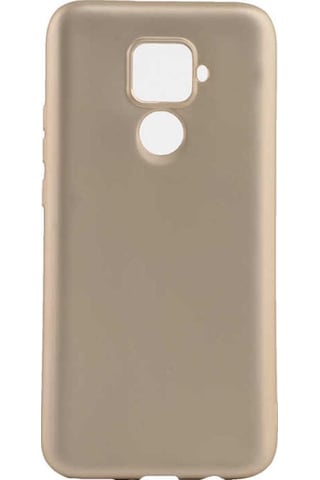 Huawei Mate 30 Lite Kılıf Zore Premier Silikon Kapak Gold