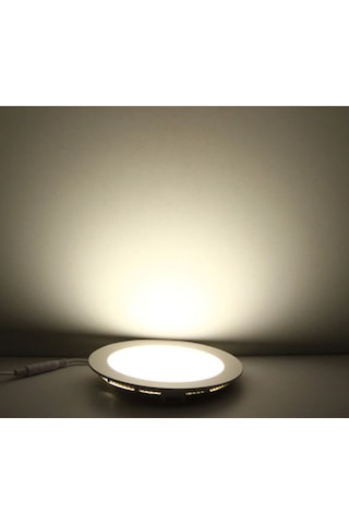 Ack Ap01-00610 6W Yuvarlak Sıva Altı Led Panel 4000K Ilık Beyaz