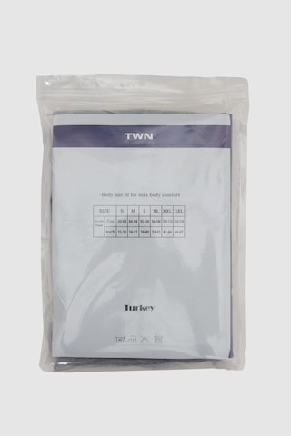 Twn Gri Standart Fit Nefes Alabilen Teri Emen 6'lı Atlet 1hc12ortatl06 Gri