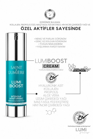 Lumıboost 72 Saat Etkili Yoğun Nemlendirici