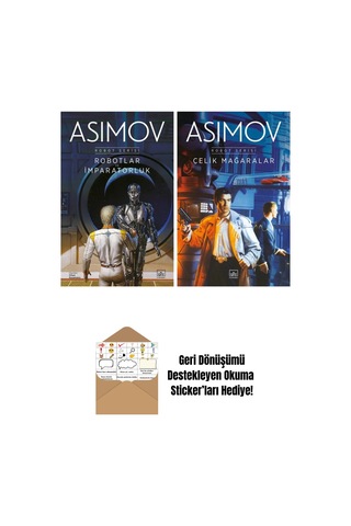 Robotlar Ve İmparatorluk Robot Serisi 4. Kitap + Çelik Mağaralar Robot Serisi 1. Kitap