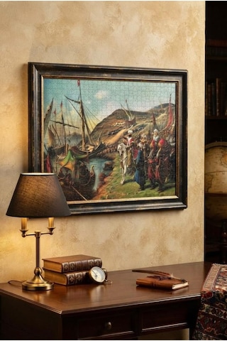 100 Parça İstanbul'un Fethi Eğitici Eğlenceli Puzzle Destansı Bir Mücadele Puzzle