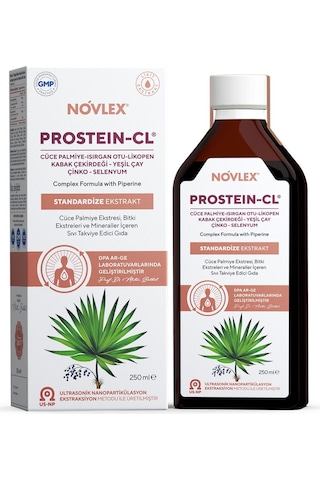 Novlex Prostein-CL Cüce Palmiye ve Bitki Ekstreleri 250 ML