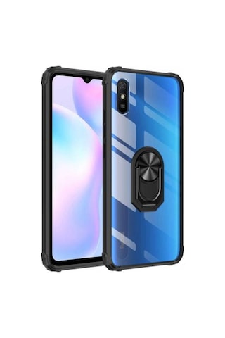 Xiaomi Redmi 9A Kılıf Mola Kenar Köşe Ve Yüzük Kısımları Renkli (514373205)