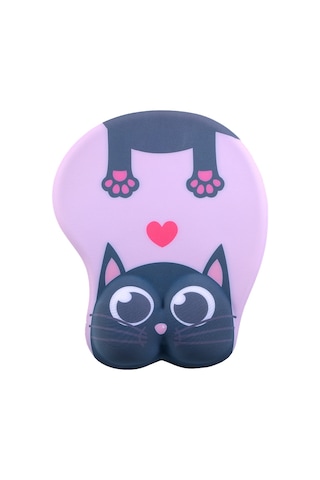 Skycity Kedi/rabbit/bowknot Desenli Silikon Fare Pedini, Dizaynlı Bilek Desteği İle Kaydırma Kabiliyeti Ve Kesin Konumlandırma Özelliğiyle