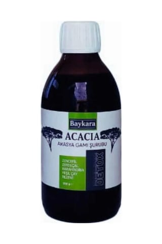 Baykara Acacia Akasya Gamı Şurubu 350 Gr Detox Şurubu