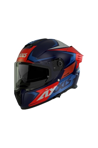 Axxis Hawk Evo SV Ixil C7 Full Face Kask Mat Mavi