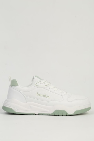 Benetton Bnı-11505 Erkek Sneaker Ayakkabı Beyaz 40-44 Beyaz