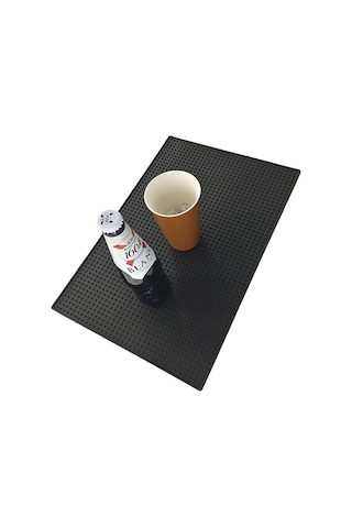 30x45 Cm. 5 Mm. Mat Siyah Renk Büyük Bar Lastiği Cin920
