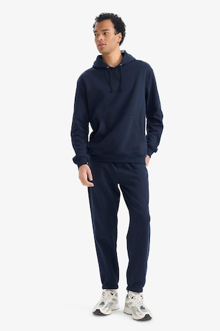 Defacto Regular Fit 2li Eşofman Takımı Kapüşonlu Sweatshirt Eşofman Altı F9624ax25aunv64 Lacivert-nv64