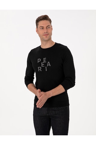 Pierre Cardin Erkek Siyah Kazak /triko 50315737-vr046 Siyah