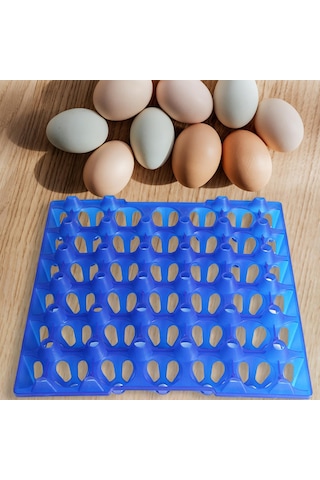 Suntek Çiftlik Yumurta Kabı Uzun Mesafe Taşıma Nefes Mavi