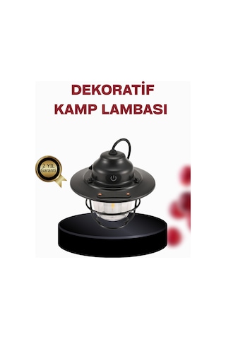 Su Geçirmez Taşınabilir Çadır Gece Lambası Renkli