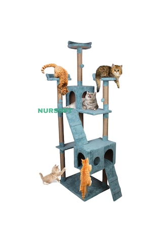 Nursoft Cat City Yeni Rezidans Kedi Tırmalama Ve Oyun Evi Nursoft Cat City Yeni Rezidans Kedi Tırmalama Ve Oyun Evi