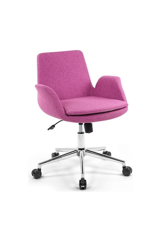 Mobilya Çalışma Koltuğu Pembe Pembe