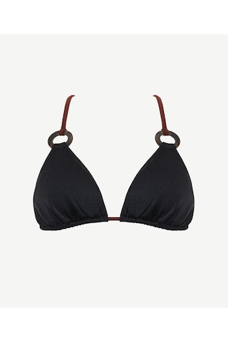 Yargıcı Toka Detaylı Bikini Üst 25ykbw1021b 001 Siyah