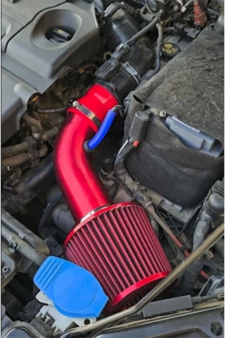 Seat Leon Mk3 1.6-tdi Krom Borulu Spor Açık Hava Filtre Seti-boru Çapı 7,6cm-uzunluk 23cm