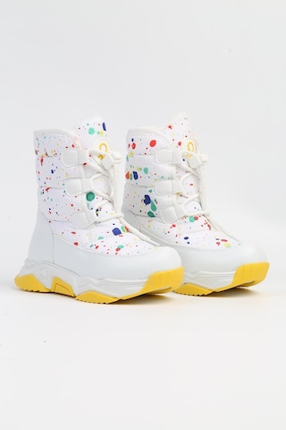United Colors Of Benetton Benetton Bn-50048 - 3256 Beyaz Sari - Çocuk Bot 001