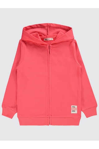 Civil Girls Kız Çocuk Hırka 10-13 Yaş Günbatımı Mercan Günbatımı Mercan