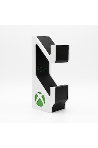 Xbox Uyumlu Kontrolcü Ve Oyun Kolu Standı Minimalist Masaüstü Konsol Tutucu Siyah Gövde