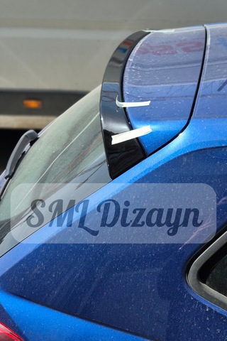 Volkswagen Polo Mk6.5 R-line / Gtı Style Tavan Spoiler - Piano Black 2022-2026