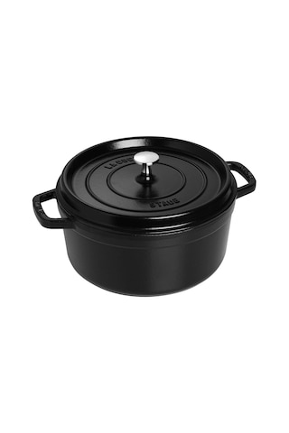 Staub La Cocotte Döküm Tencere, Siyah,24 Cm Diğer
