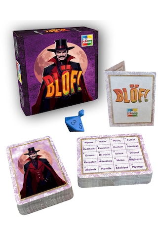 Blöf Kutu Oyunu, Strateji Kartları, Kelime Bulmaca Ve Blöf Yapma