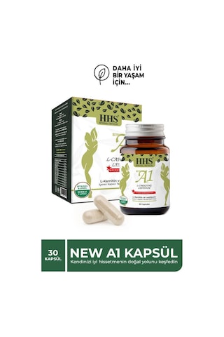Hhs New A1 L-carntine Lepdium 30 Kapsül Şişe