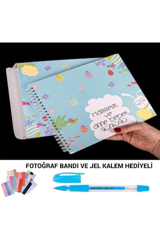 Kutulu Hamilelik Ve Anne Bebek Günlüğü Anı Defteri