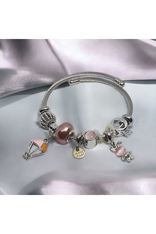 Kesebe Boy Ayarlı Bijuteri Kadın Bileklik Çok Renkli
