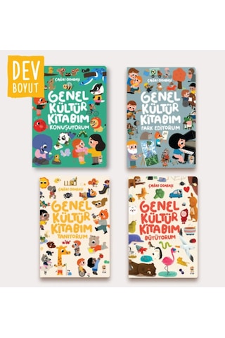 Genel Kültür Kitabım Set / Tanıyorum - Büyüyorum - Fark Ediyorum - Konuşuyorum