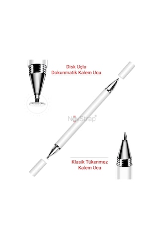 NovStrap Samsung Uyumlu Galaxy Tab S6 Lite SM-P610 İçin Dokunmatik Kalem Pencil Stylus Çizim Tasarım Kalemi