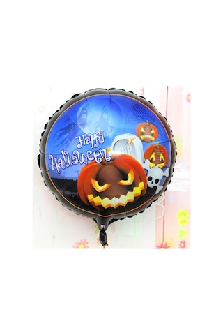 Happy Halloween Balkabağı Folyo Balon 18 inç