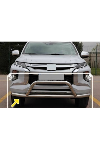 Mitsubishi L200 Off Road Ön Koruma Krom Faceoff Chrome 2007+ Pst14