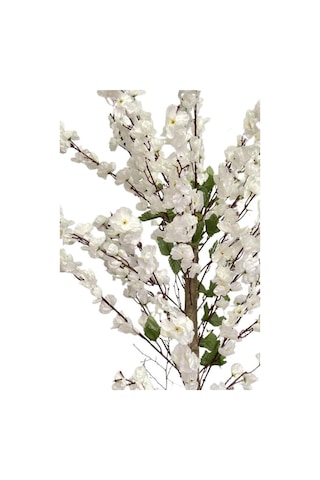 Yapay Ağaç Bahardalı Ağacı Beyaz Japon Kiraz Çiçeği Sakura Çiçeği