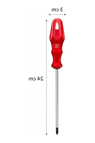 Manyetik Yıldız Tornavida, 6+125 Mm, Kaymaz Ergonomik Sap